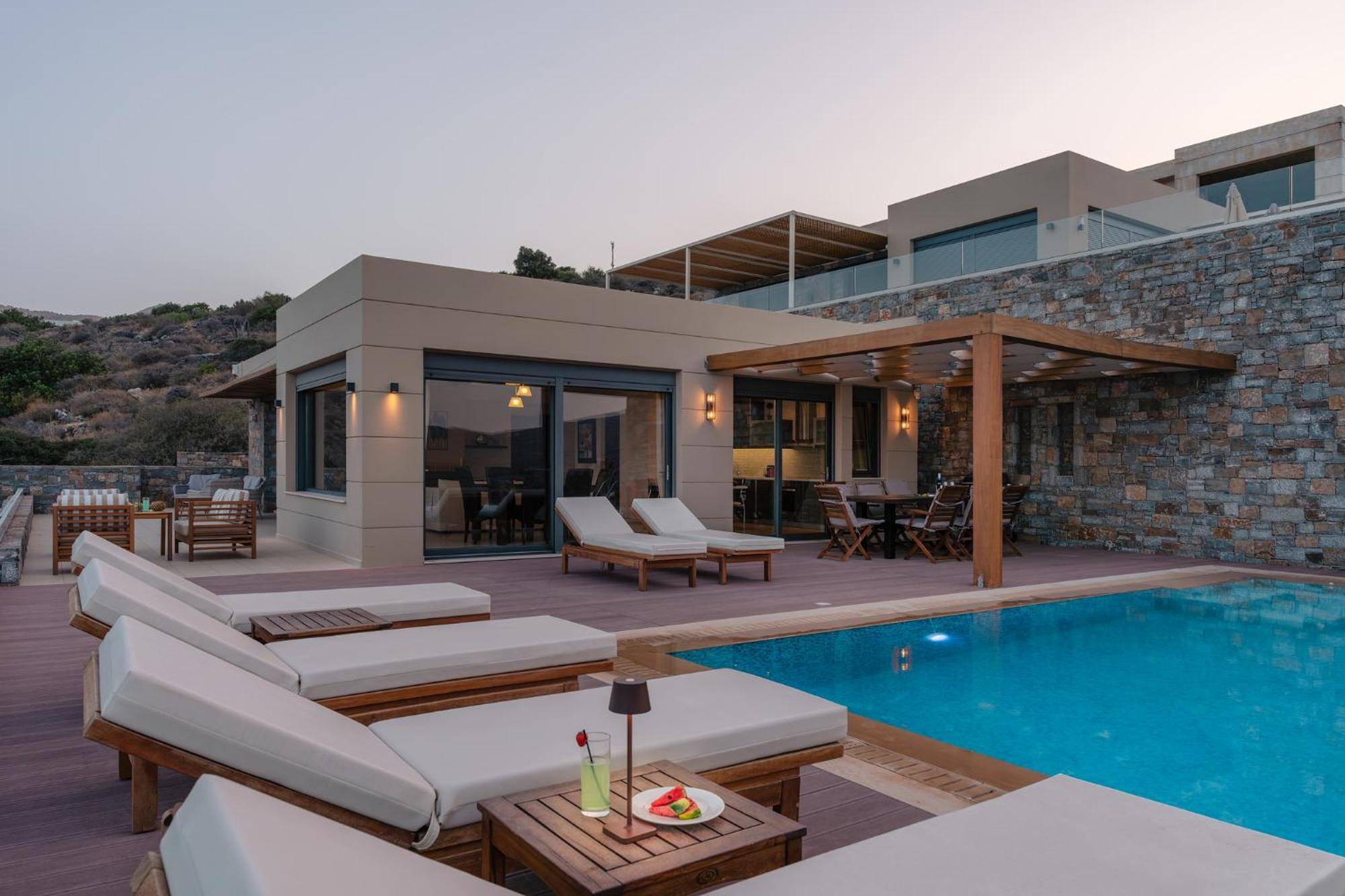 Elounda Panorama Villa Luaran gambar