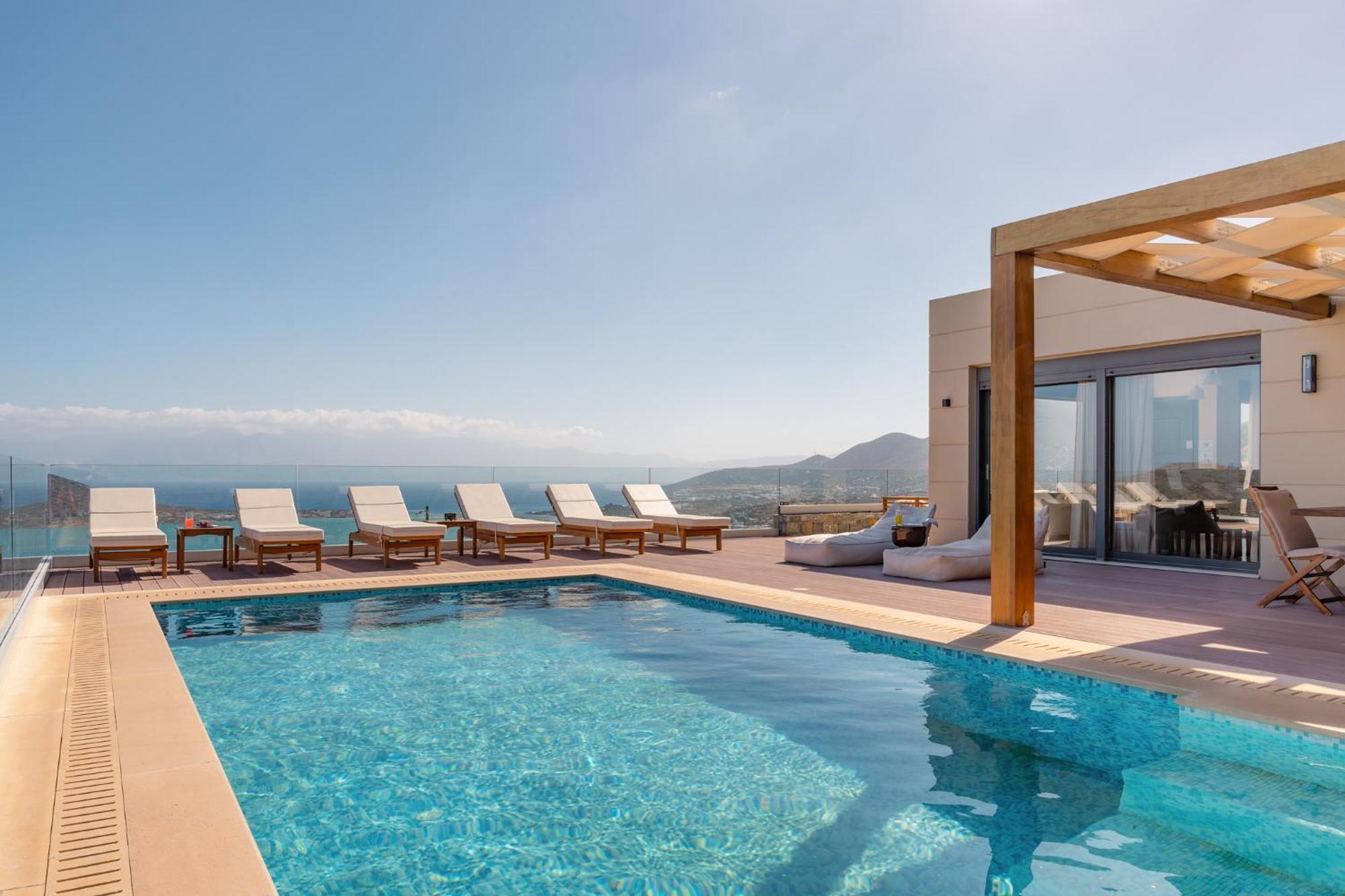 Elounda Panorama Villa Luaran gambar